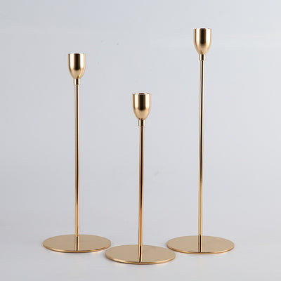 3 Luxury Candle Holders - Alaynashome