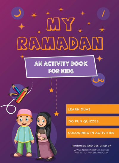 Childrens Ramadan Activity Book - Alaynas Home